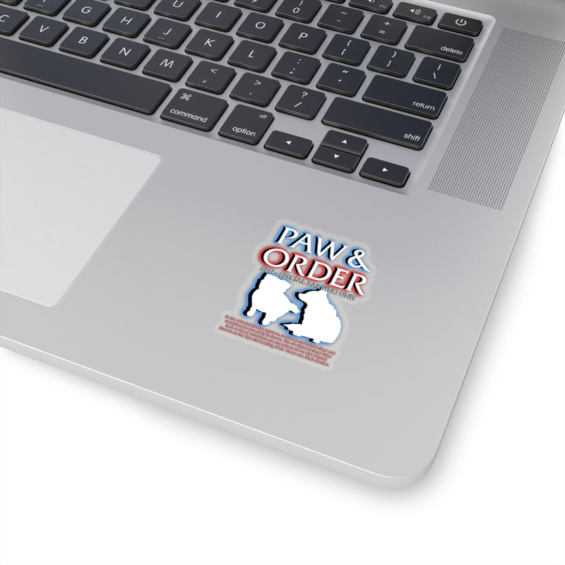 Paw & Order Stickers