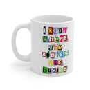 I Know Where the Bodies are Buried Mug