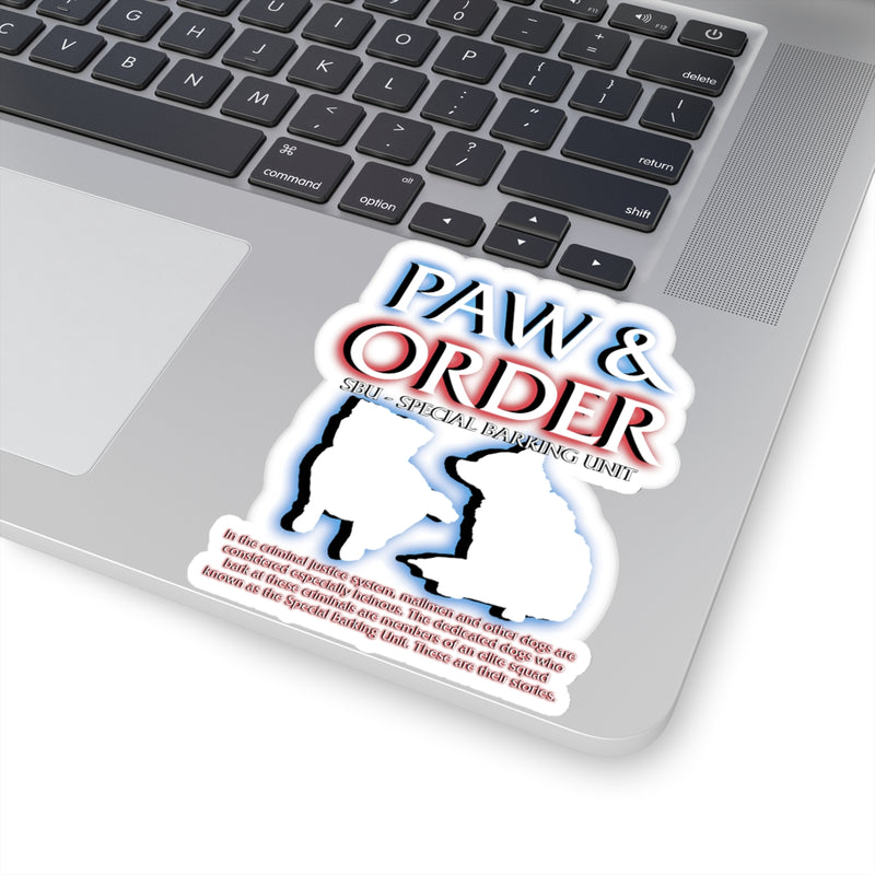 Paw & Order Stickers
