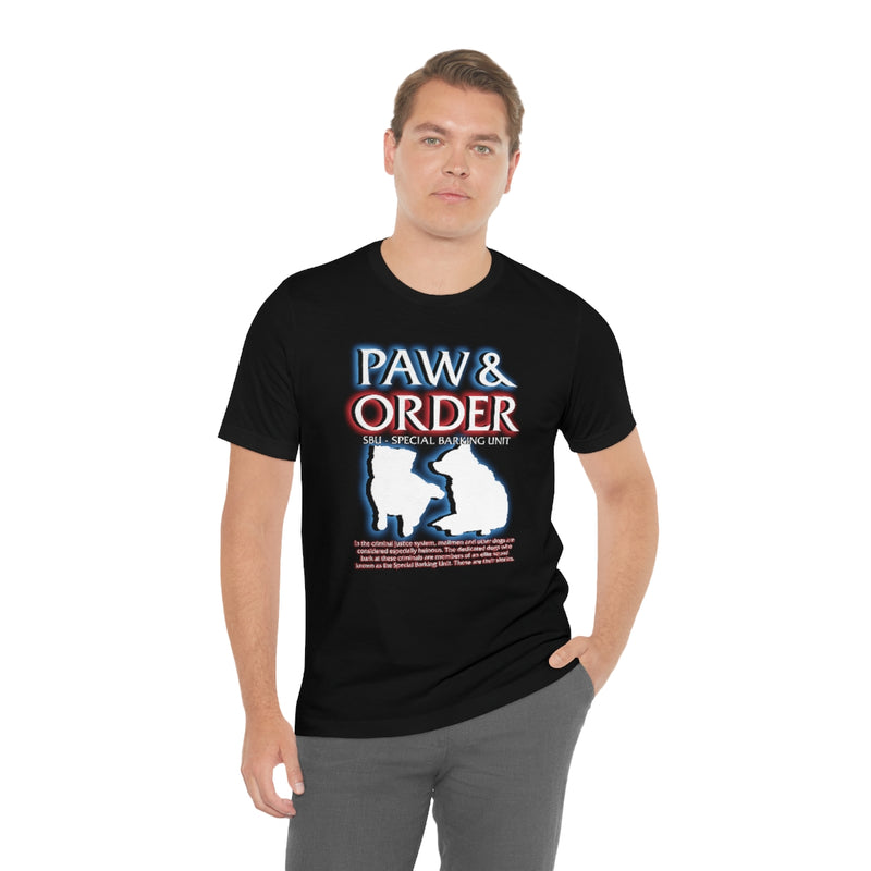 Paw & Order Tee