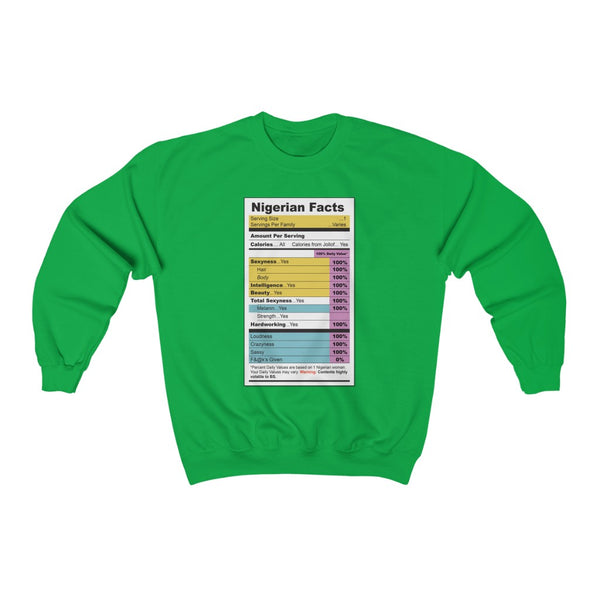 Nigerian Facts Sweatshirt