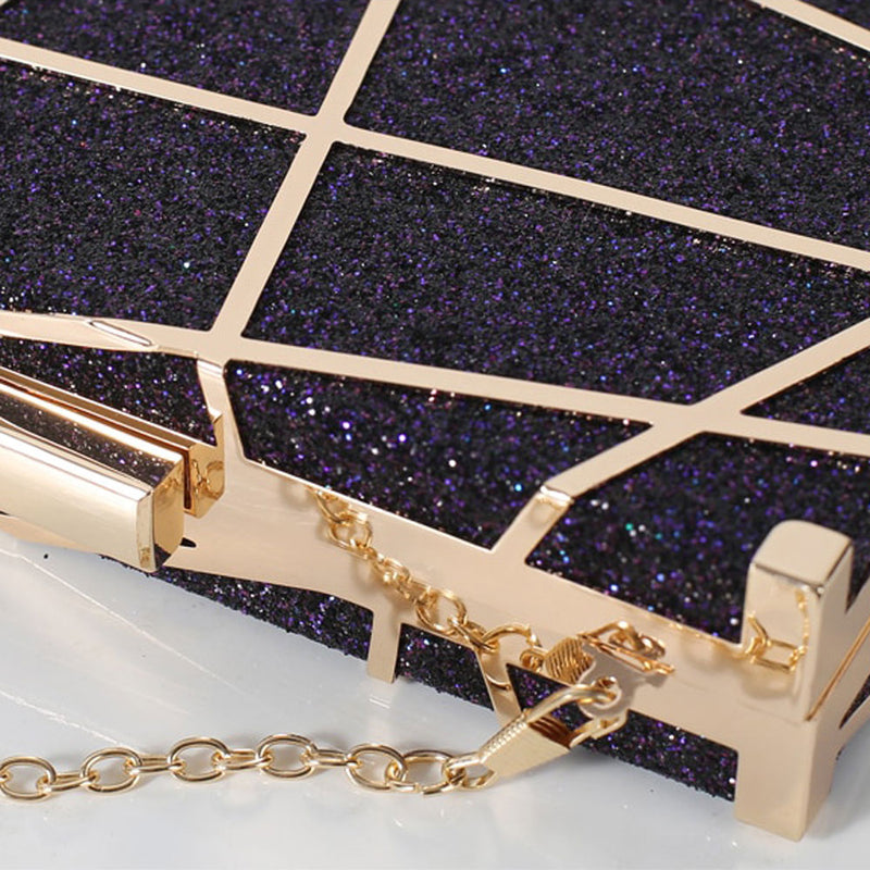 Luxury Plaid Clutch and Shoulder Bag